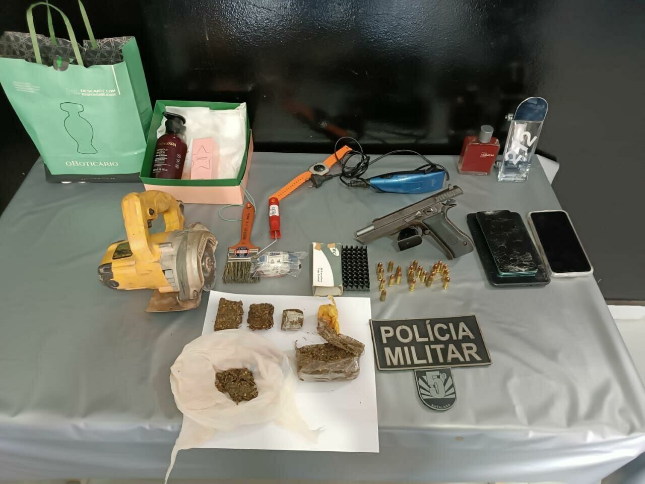 Imagem de compartilhamento para o artigo Boca de fumo é fechada e traficante preso em ação conjunta da Polícia Militar e Polícia Civil em Sonora da MS Todo dia